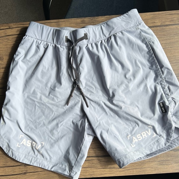 ASRV Tetra-Lite 7” - Linerless Short - Sage/White - Right Pocket Zipper - Picture 5 of 8